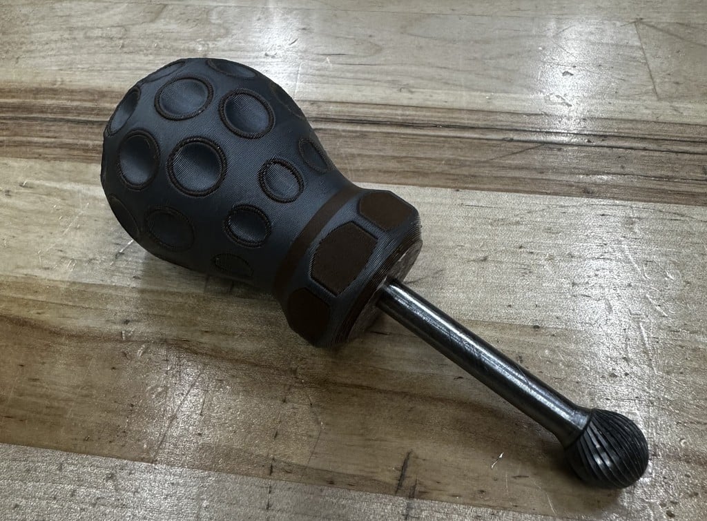 Deburr Handle for 1/4" Shank Tools