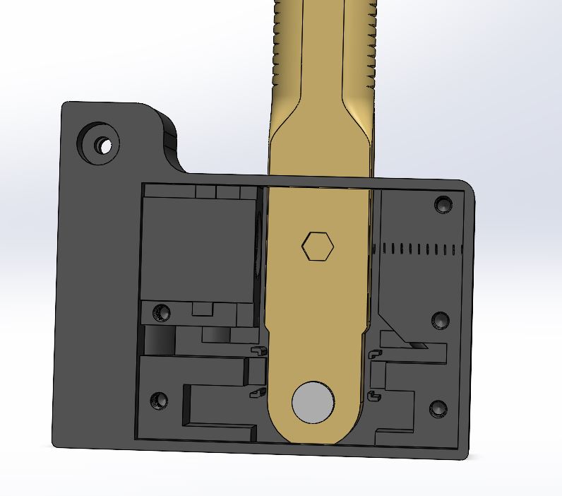 Miniatura 4 do modelo 3D DIY Simracing Shifter (sequential)