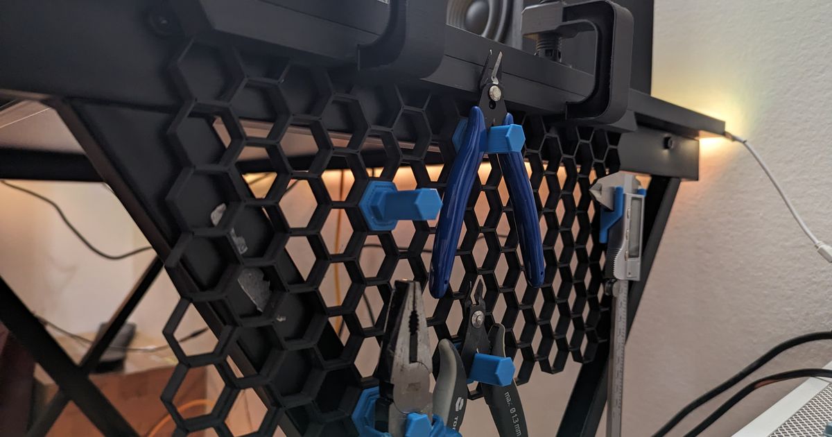 HSW under desk mount by Farshad Saffari Download free STL