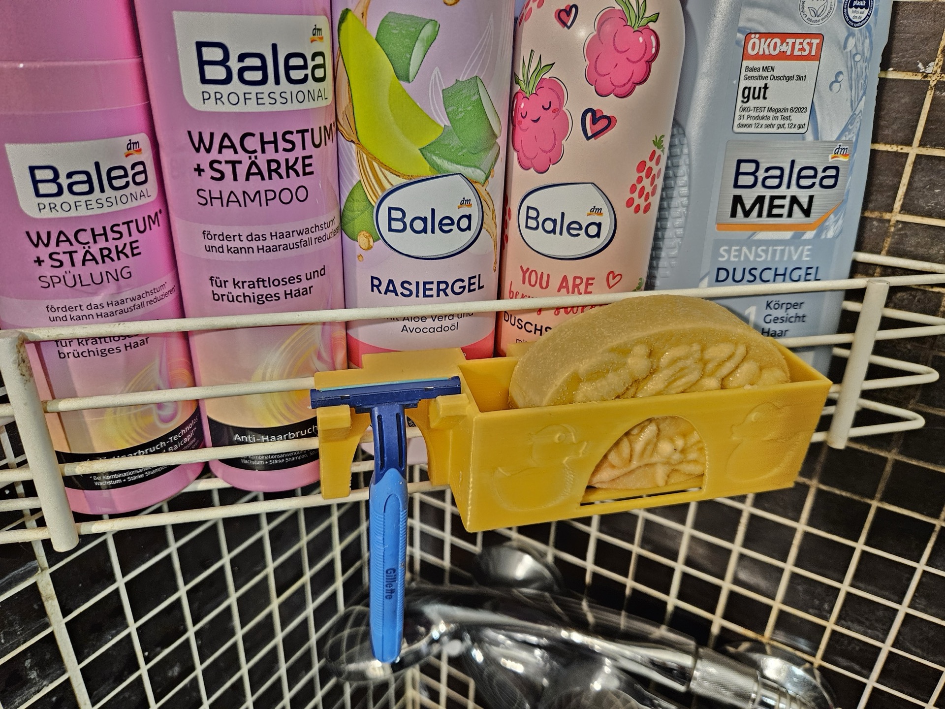 Soap and razor holder by fabian Download free STL model