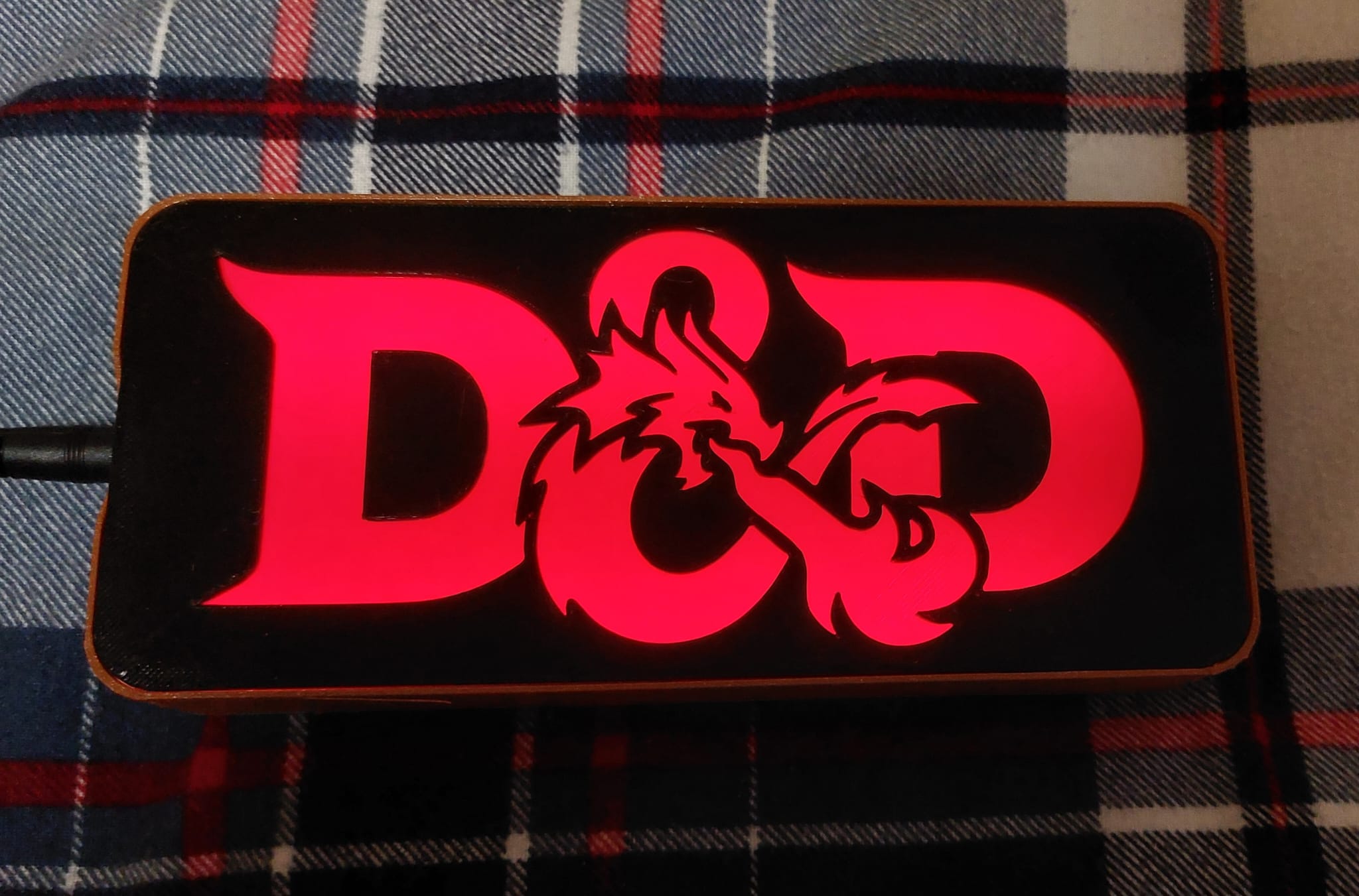 Dungeons And Dragons (DnD) Litho Lamp Cover