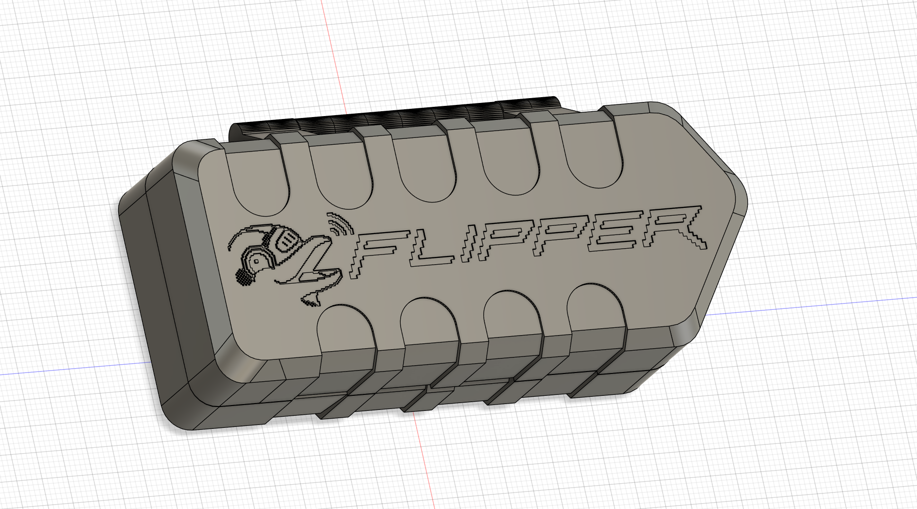 Print in Place Flipper Zero case by Seriously Serious | Download free ...