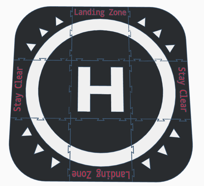 Drone Landing / Launching Pad