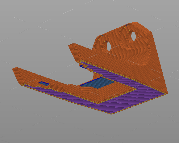 Angled Dewalt Battery Holster for Multiboard