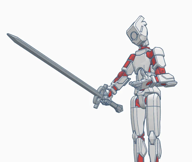 Dummy 13 Estoc by Tyreth!! | Download free STL model | Printables.com