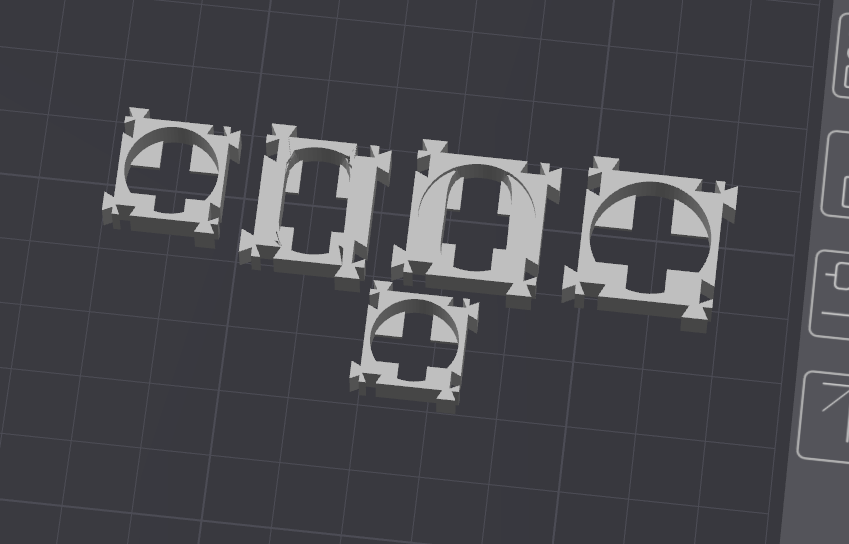 battery holders for various lipo cells