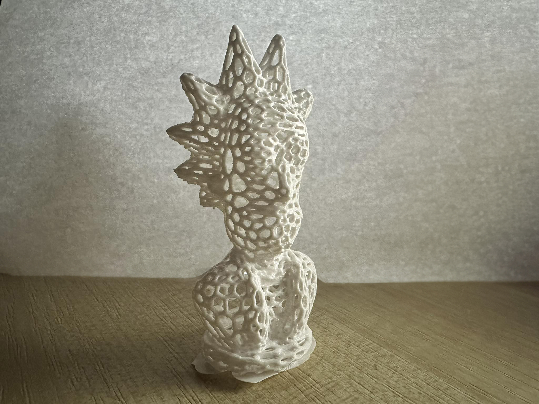 Voronoi Rick Sanchez Bust