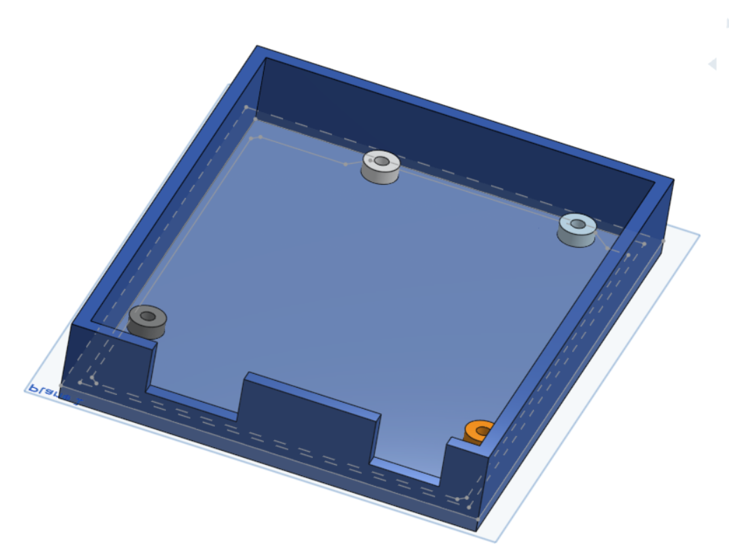 Arduino UNO R3 case (base mount)