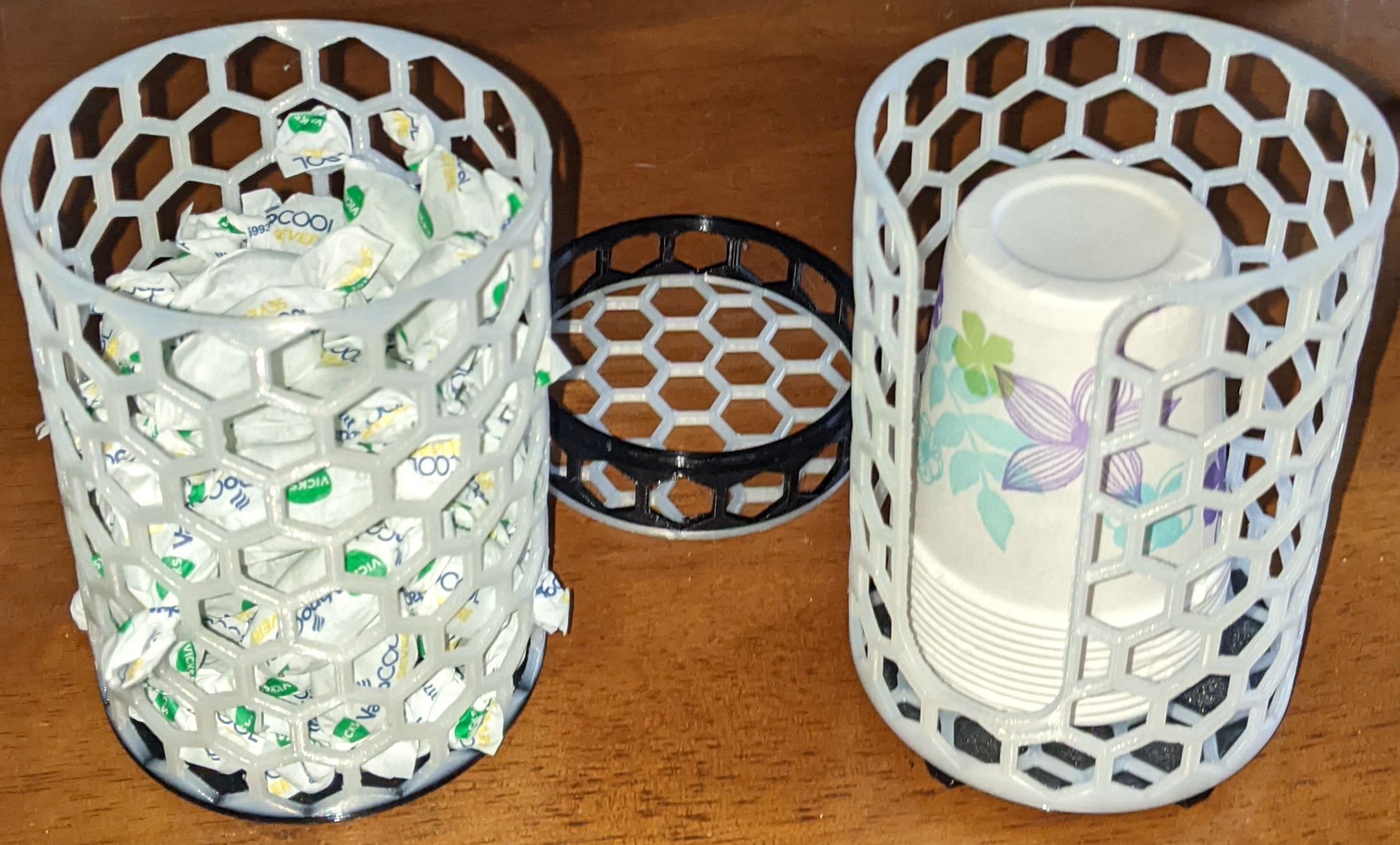 Hex Mesh Containers and Cylinders by Jeeter | Download free STL model ...
