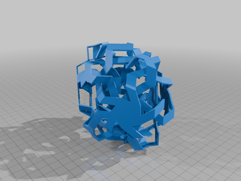 All 92 Roelofs-Johnson Polyknots (complete set)