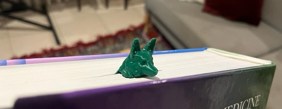 Peeking Corgi Bookmark