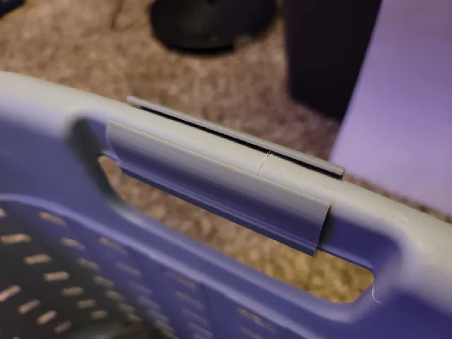 Hamper Handle Reinforcement and Comfort-izer
