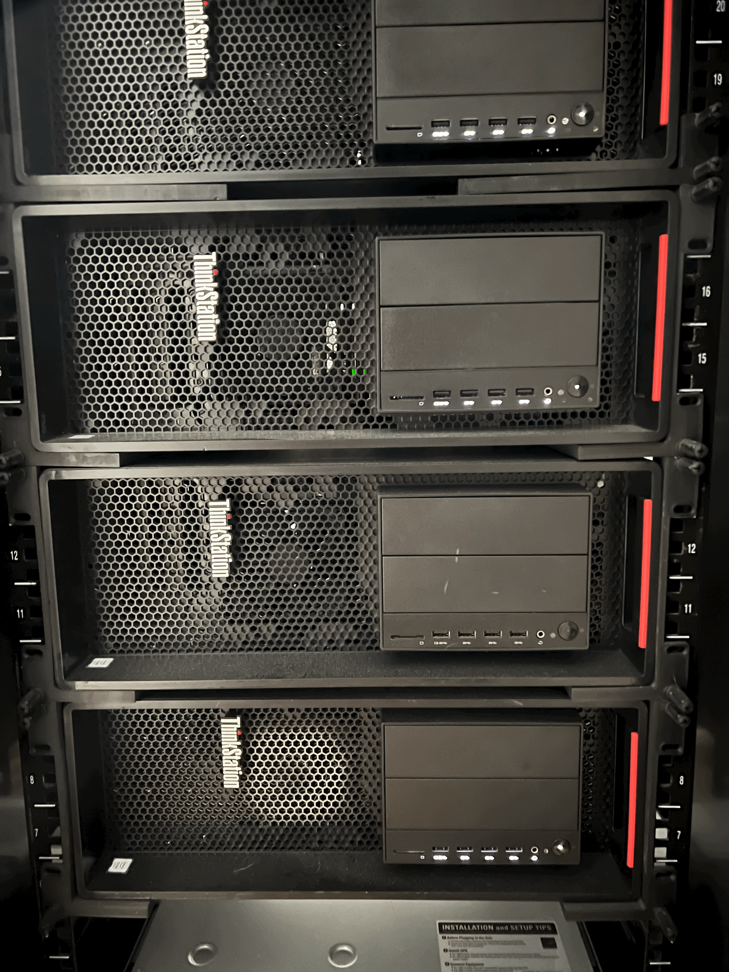 Lenovo P520 Rack Shelf