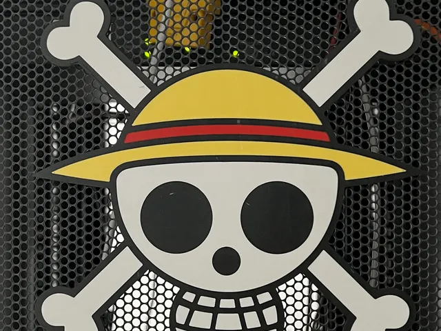 Straw Hat Pirates Dell Rack Badge