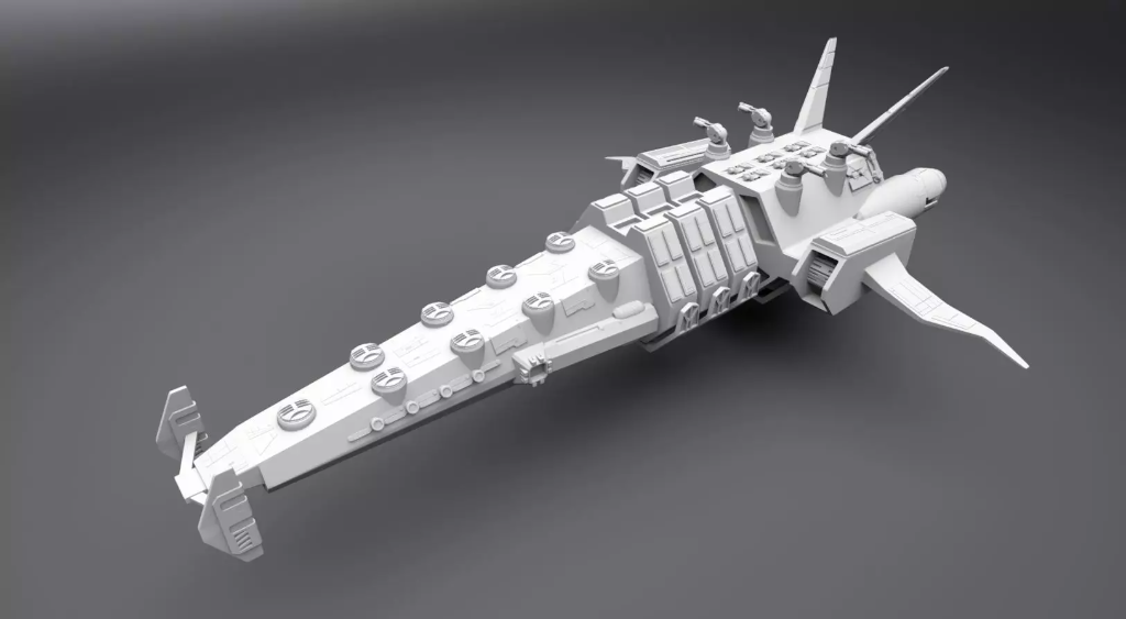 Realistic Space Ship (Star Wars)