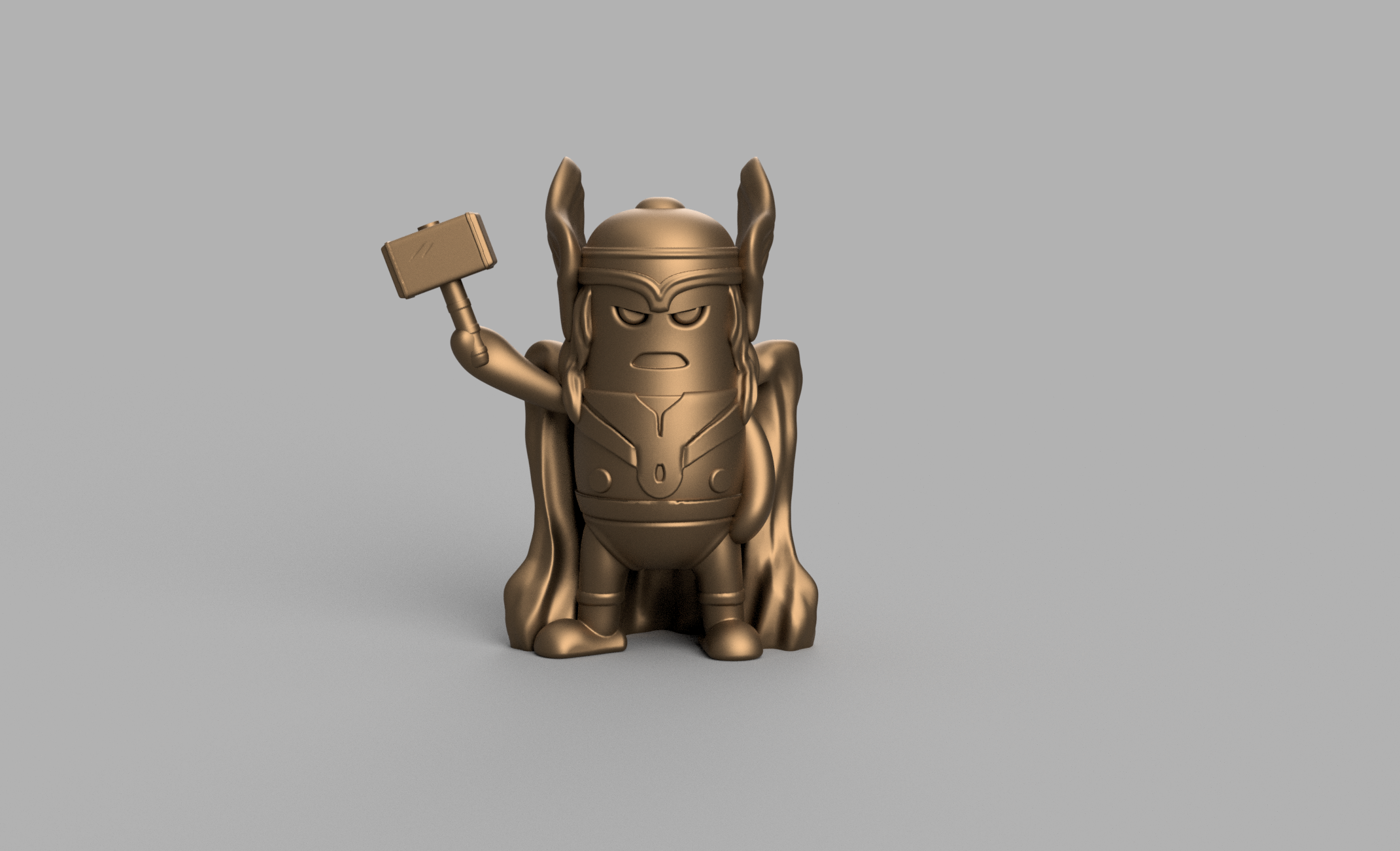 Miniatura 3 do modelo 3D Mini Thor