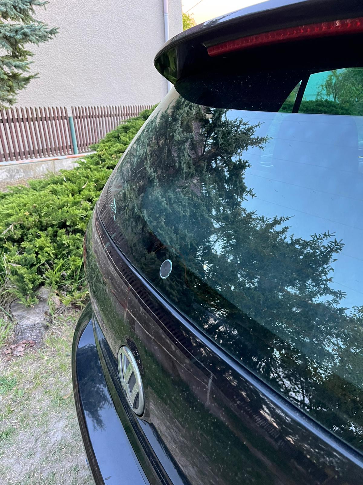 VW Golf 6 Rear Wiper Delete Cap