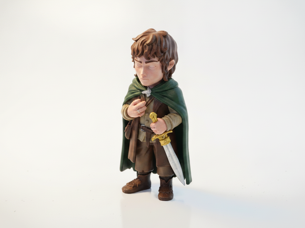 Frodo Baggins Figurine Lord of the Rings 3D Printable
