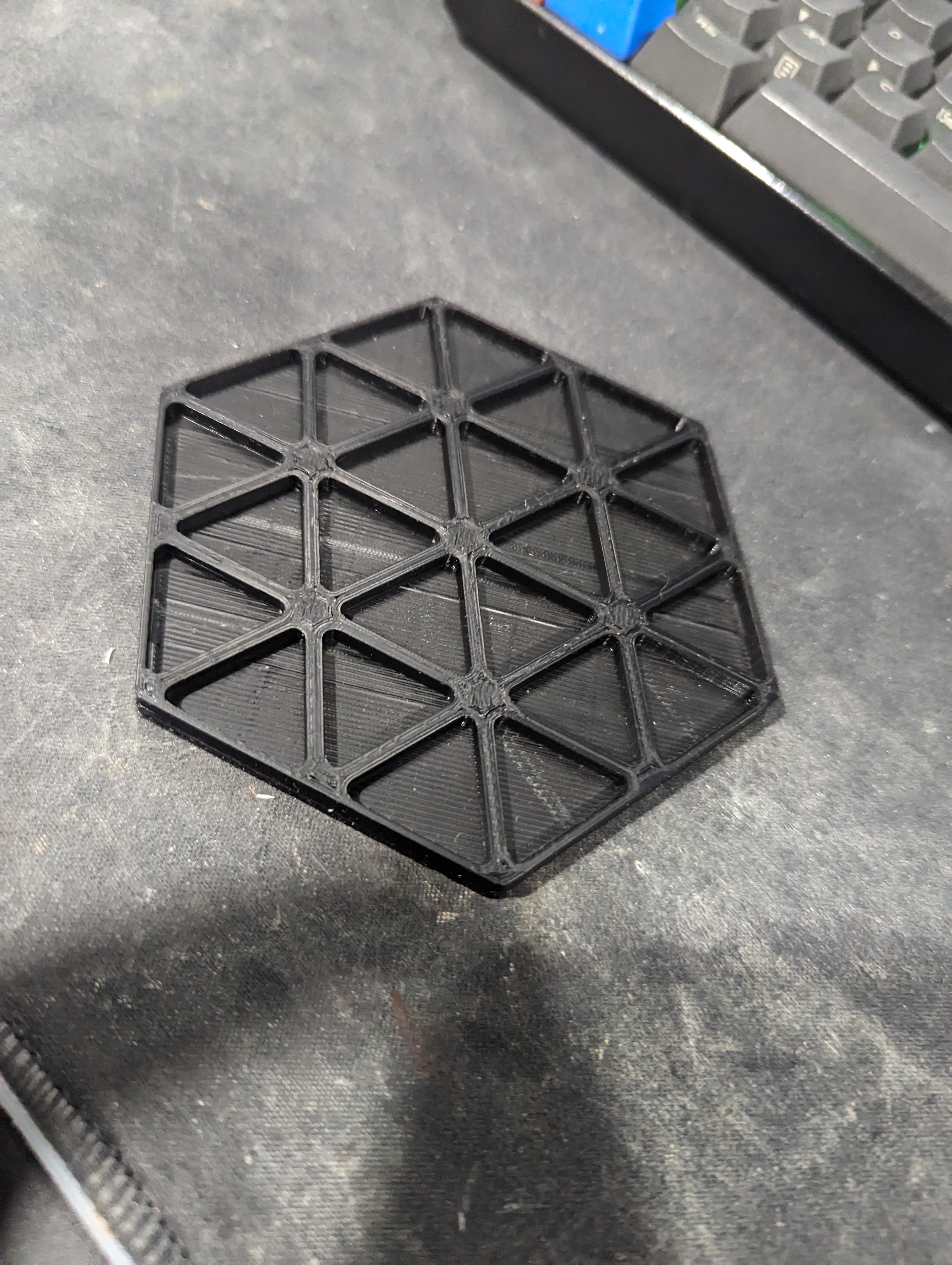 Aerospace Isogrid Coaster