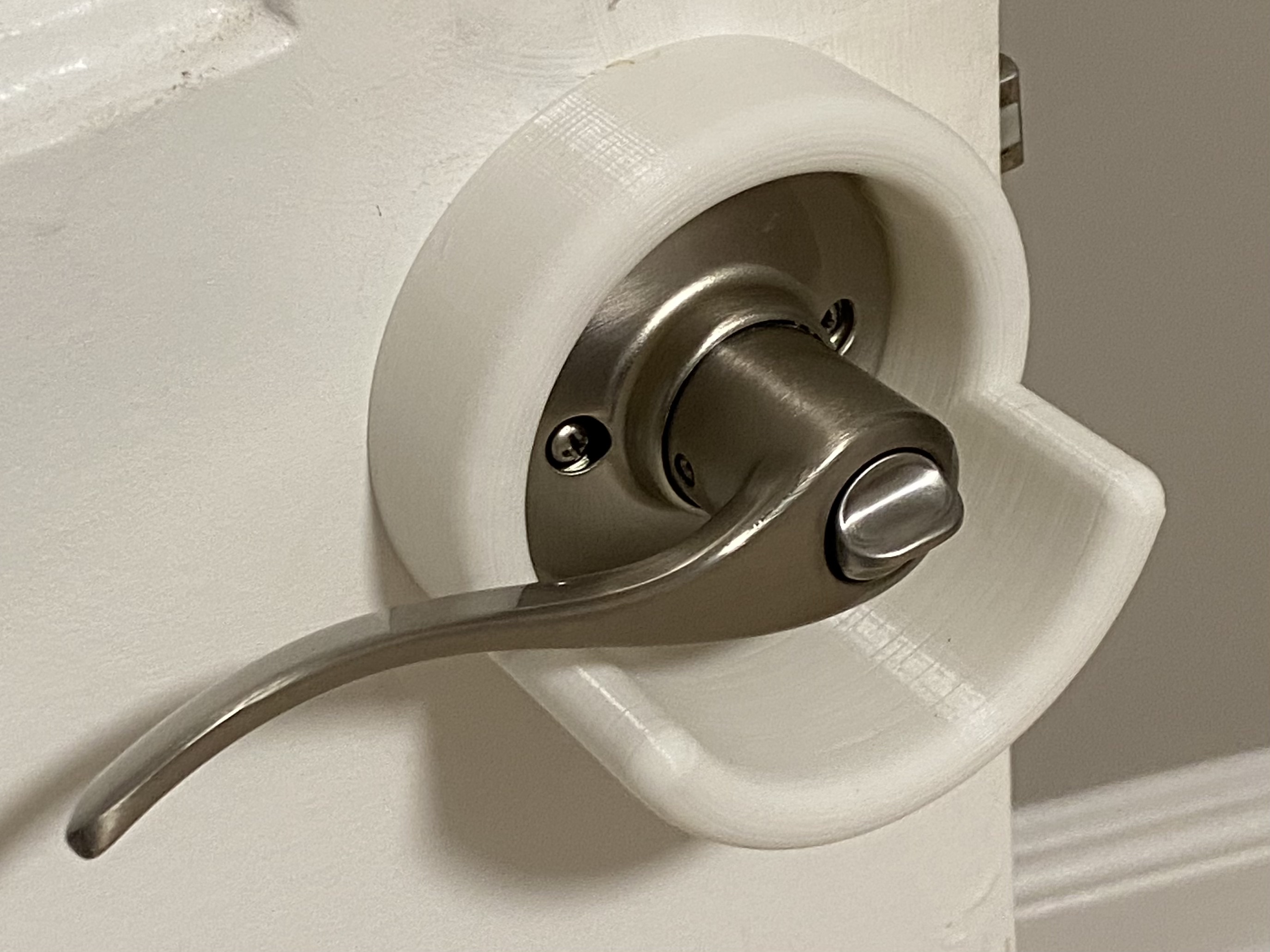 Dog proof door handle by Art B Download free STL model