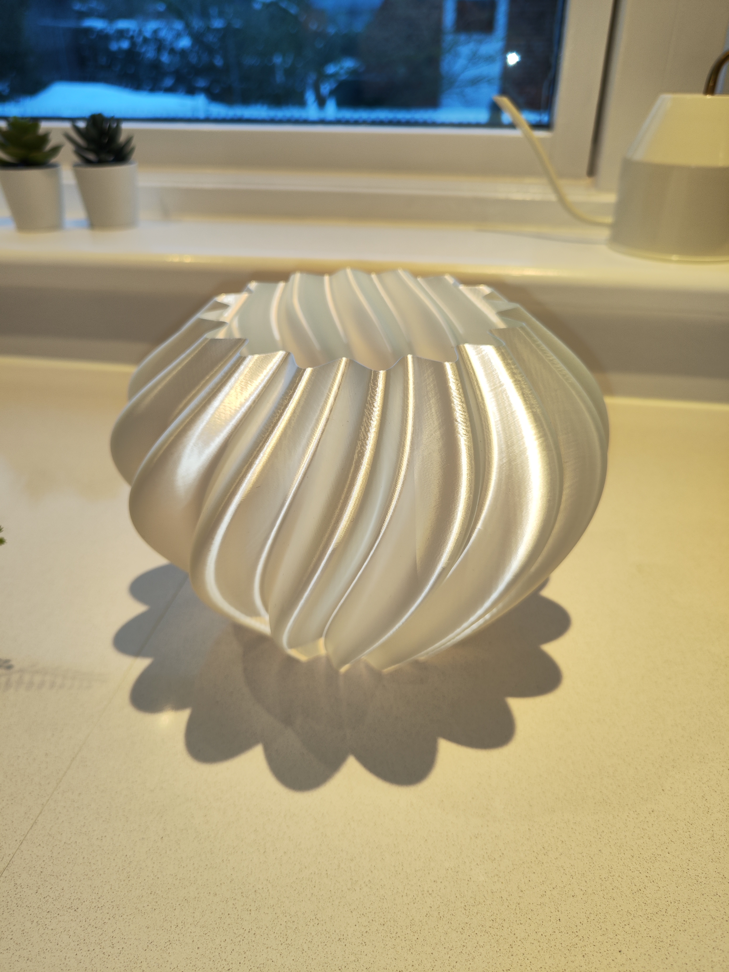 Miniatura 3 do modelo 3D Wave vase