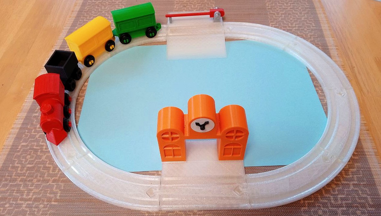 Miniatura 2 do modelo 3D Toy Train