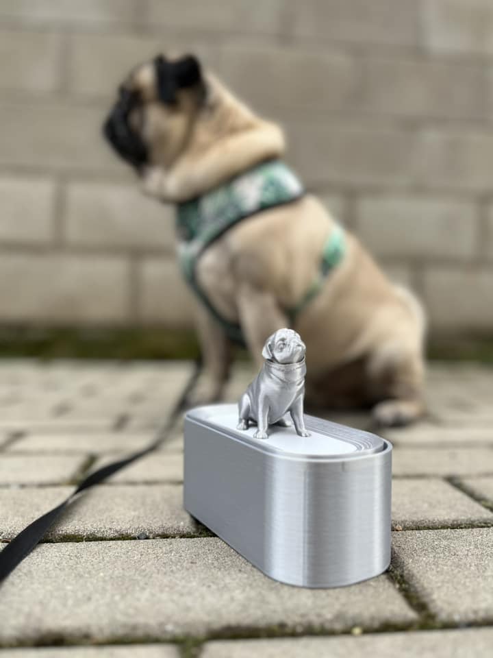 Pug jewelry box best sale