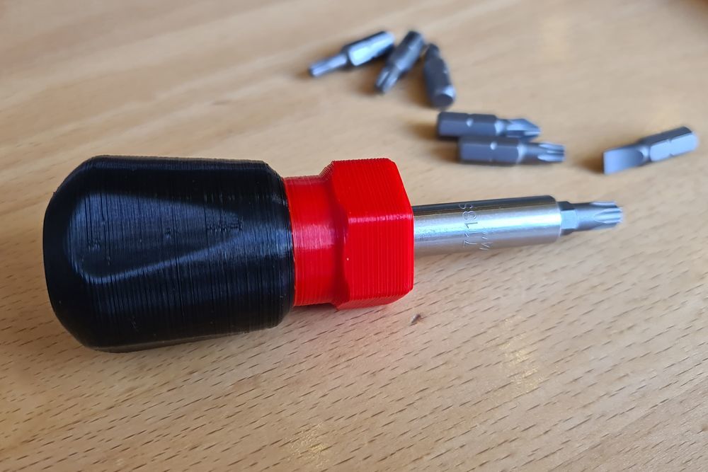 Hex Screwdriver Handle - Griff für Bithalter