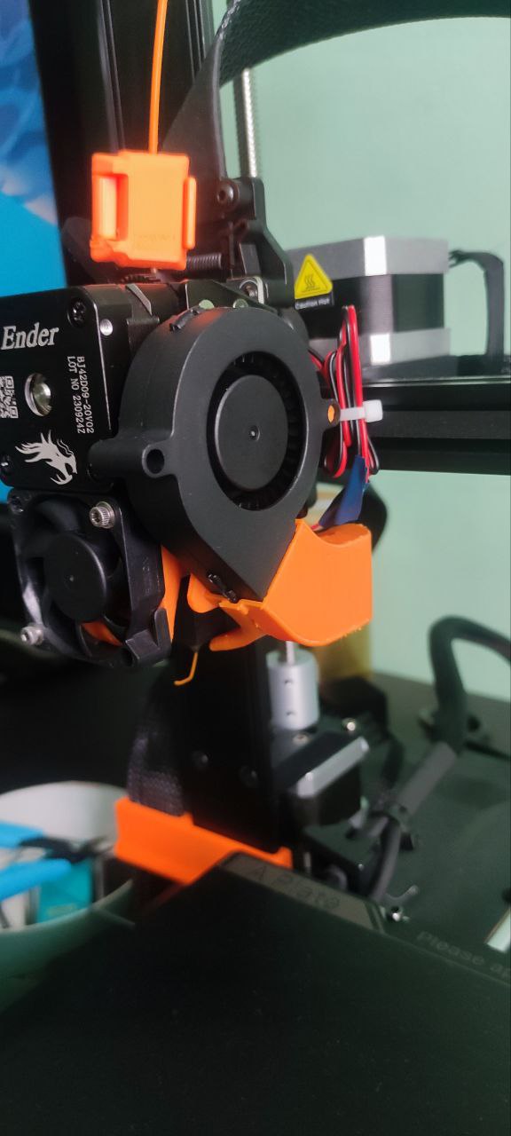 Fan Duct 5015 ender 3 v3 SE by Oleksandr Holovko