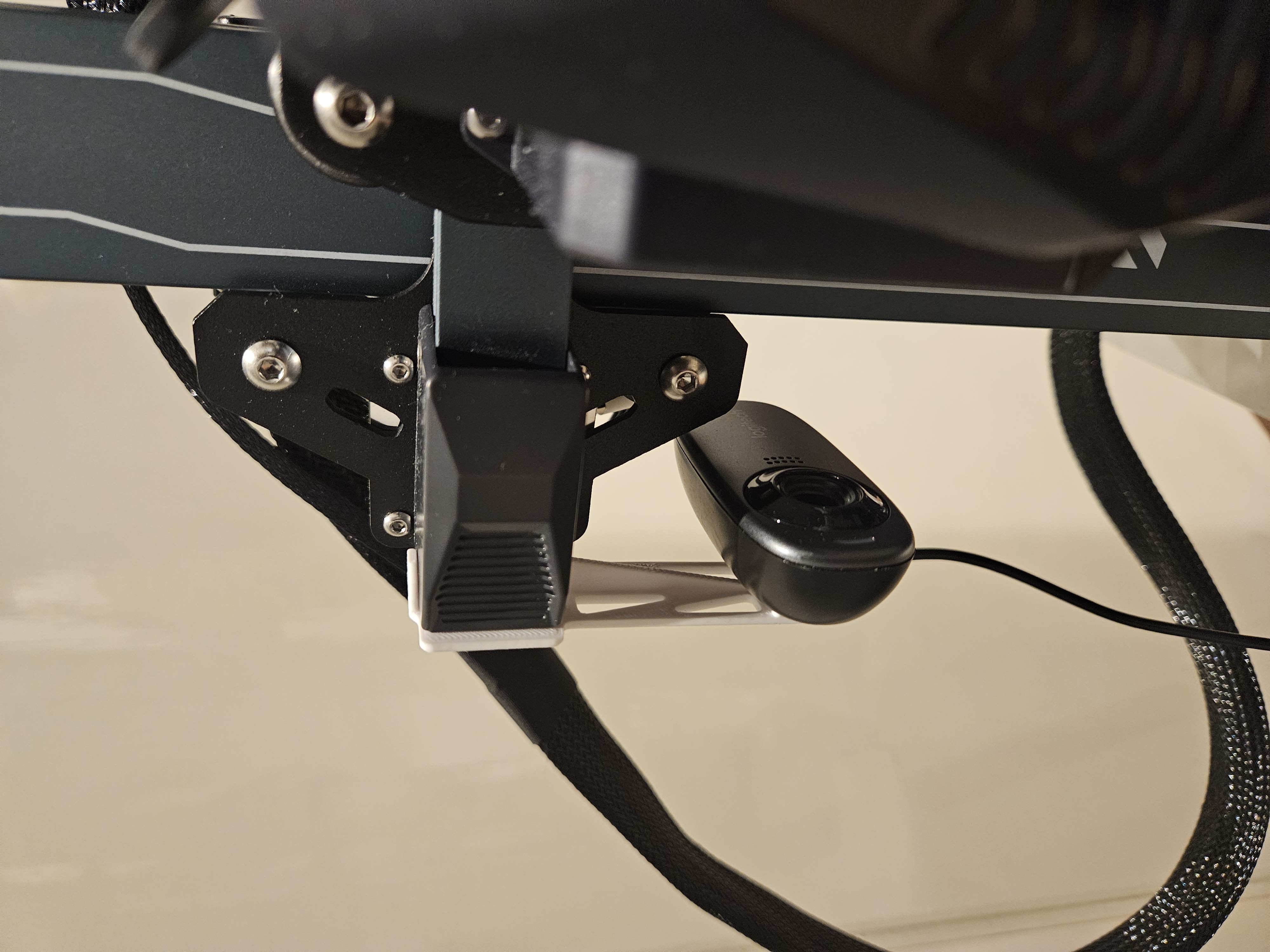 Logitech webcam mount for Elegoo Neptune 4 plus/max