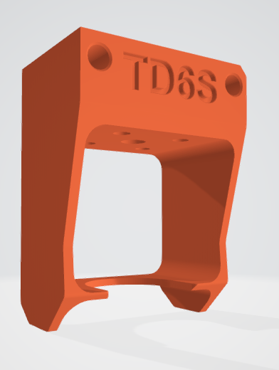 Mini Stealthburner Trianglelab TD6S Hotend Mount