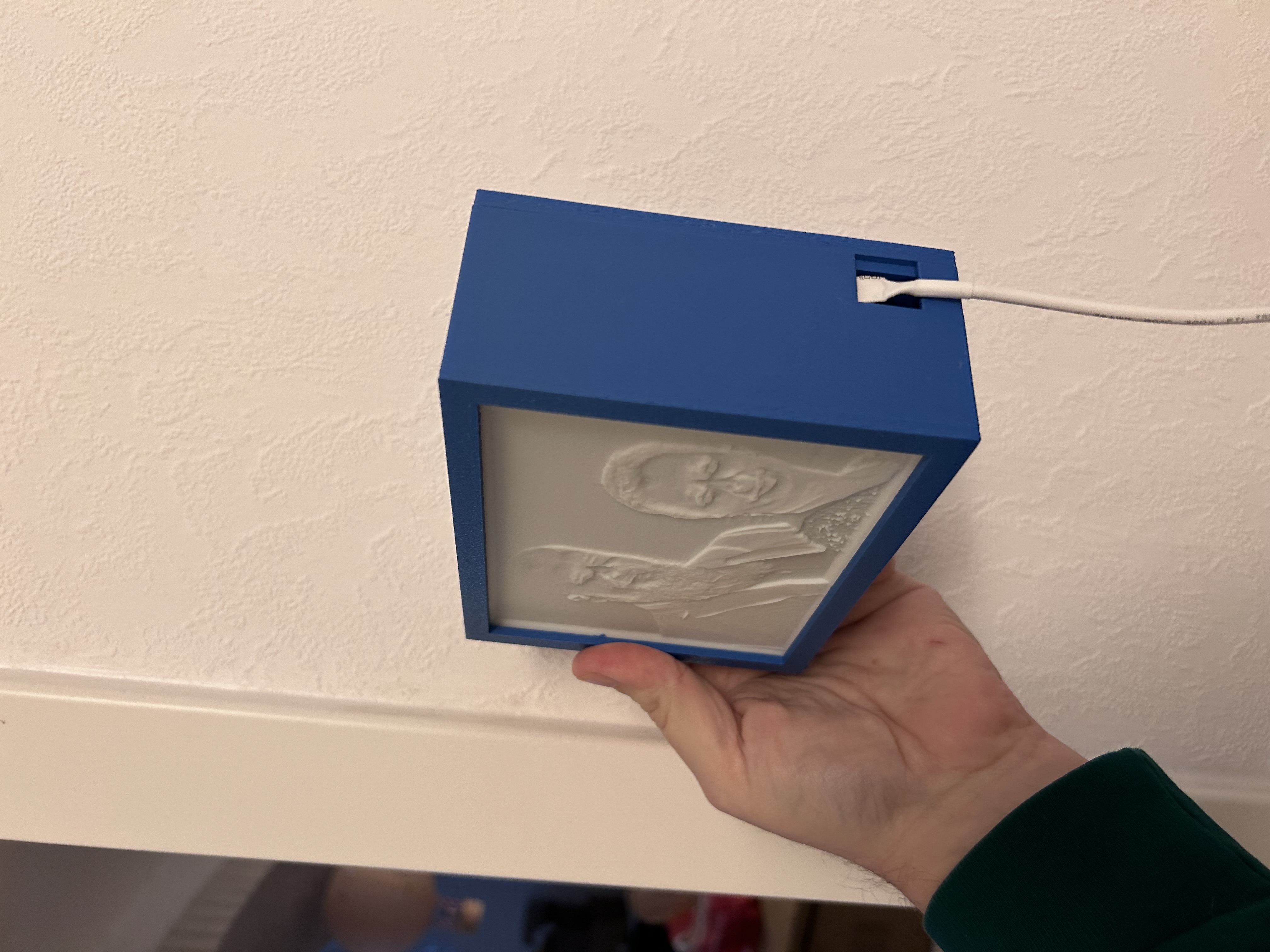LithoBox with lid - Lithophane 144*108
