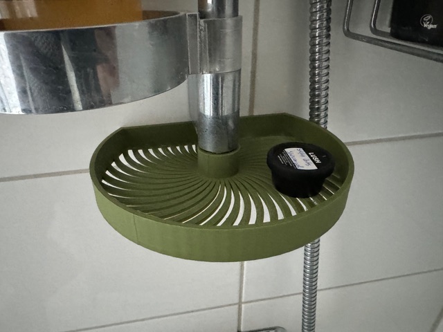 Shower soap holder