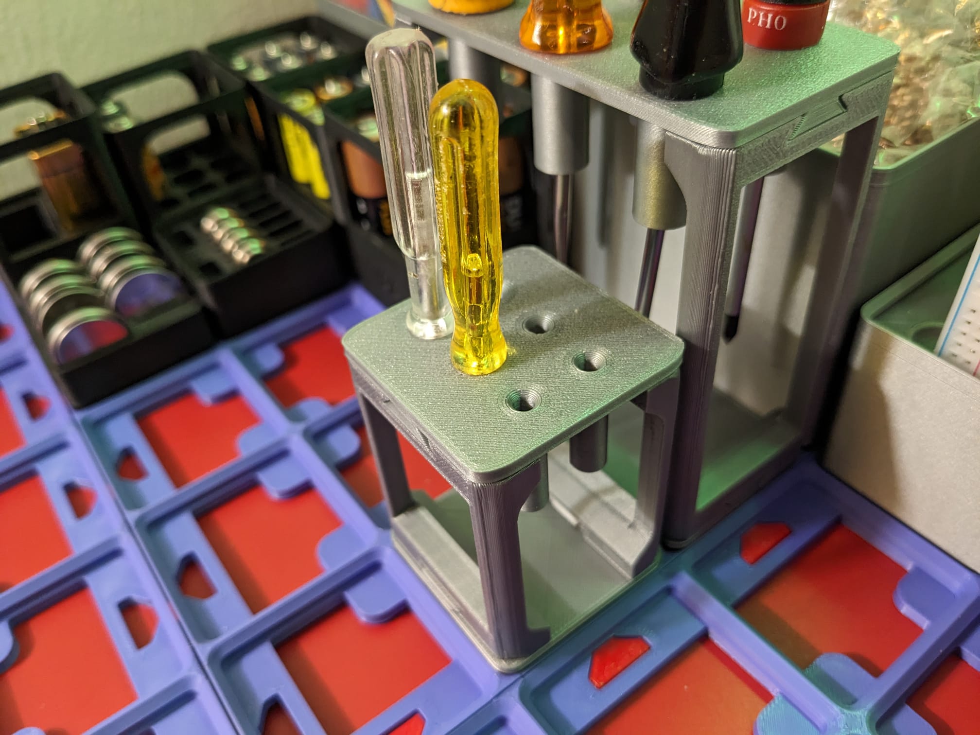 Gridfinity Lilliput Screwdriver Stand