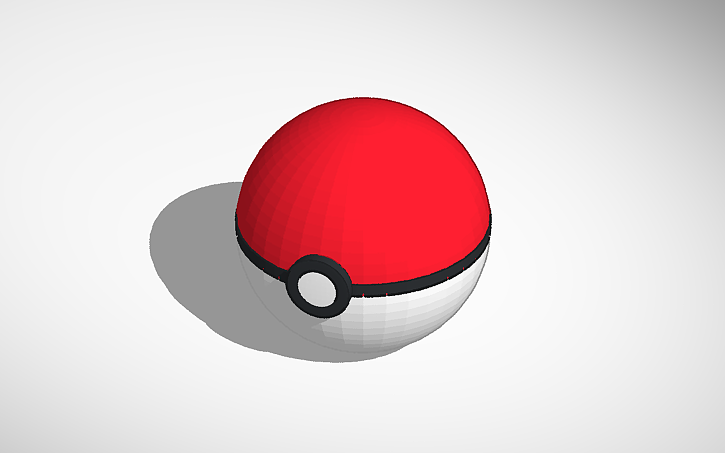 pokeball by Messi 17 | Download free STL model | Printables.com