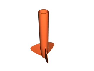 SuperSonic Mk2 V1 18mm model rocket by CHARLIE DETORIE | Download free ...