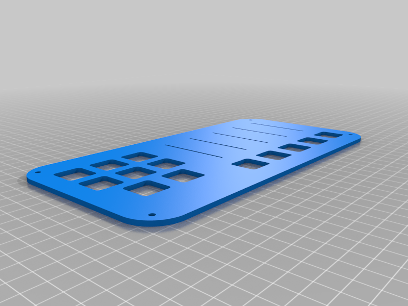 Miniatura 5 do modelo 3D MIDI Mixer Control Panel