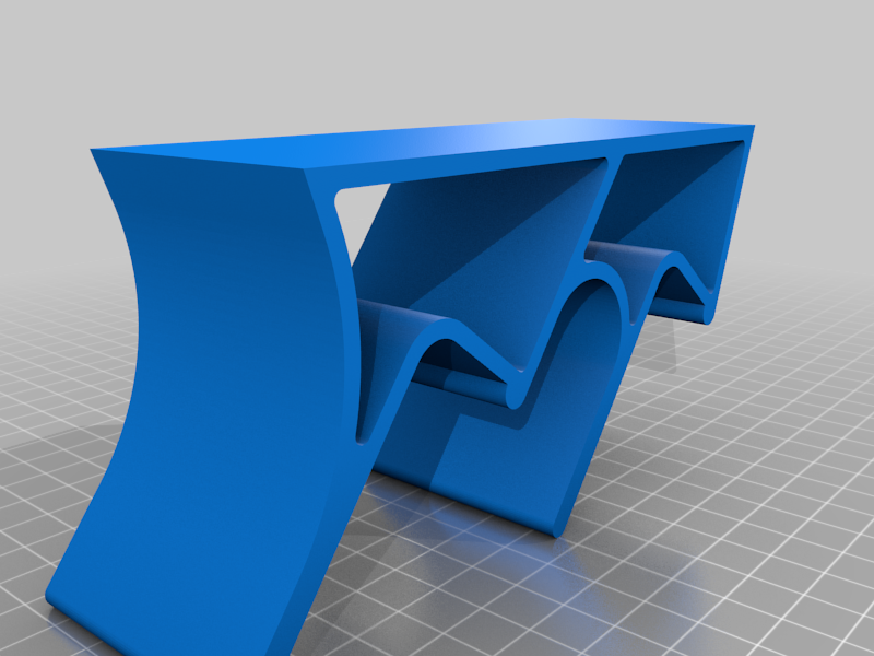Miniatura 5 do modelo 3D Dual Controller Stand