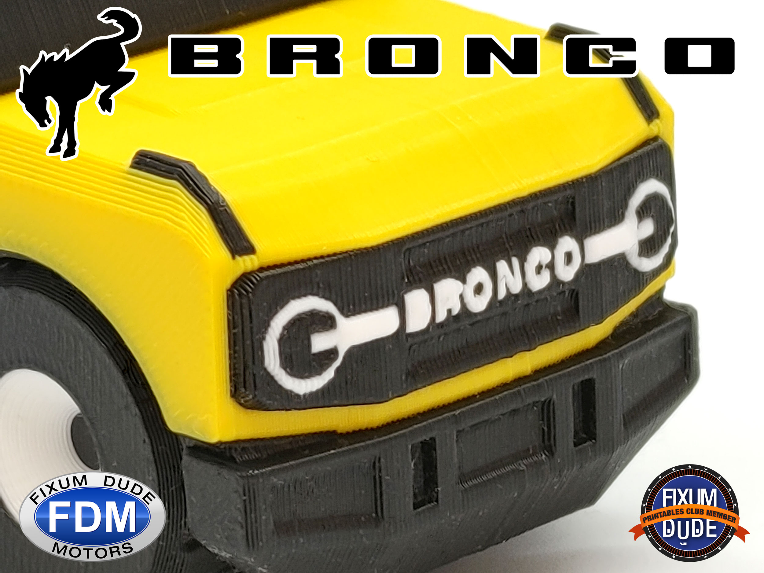 Fixum dude motors pip ford bronco by fixumdude printables store