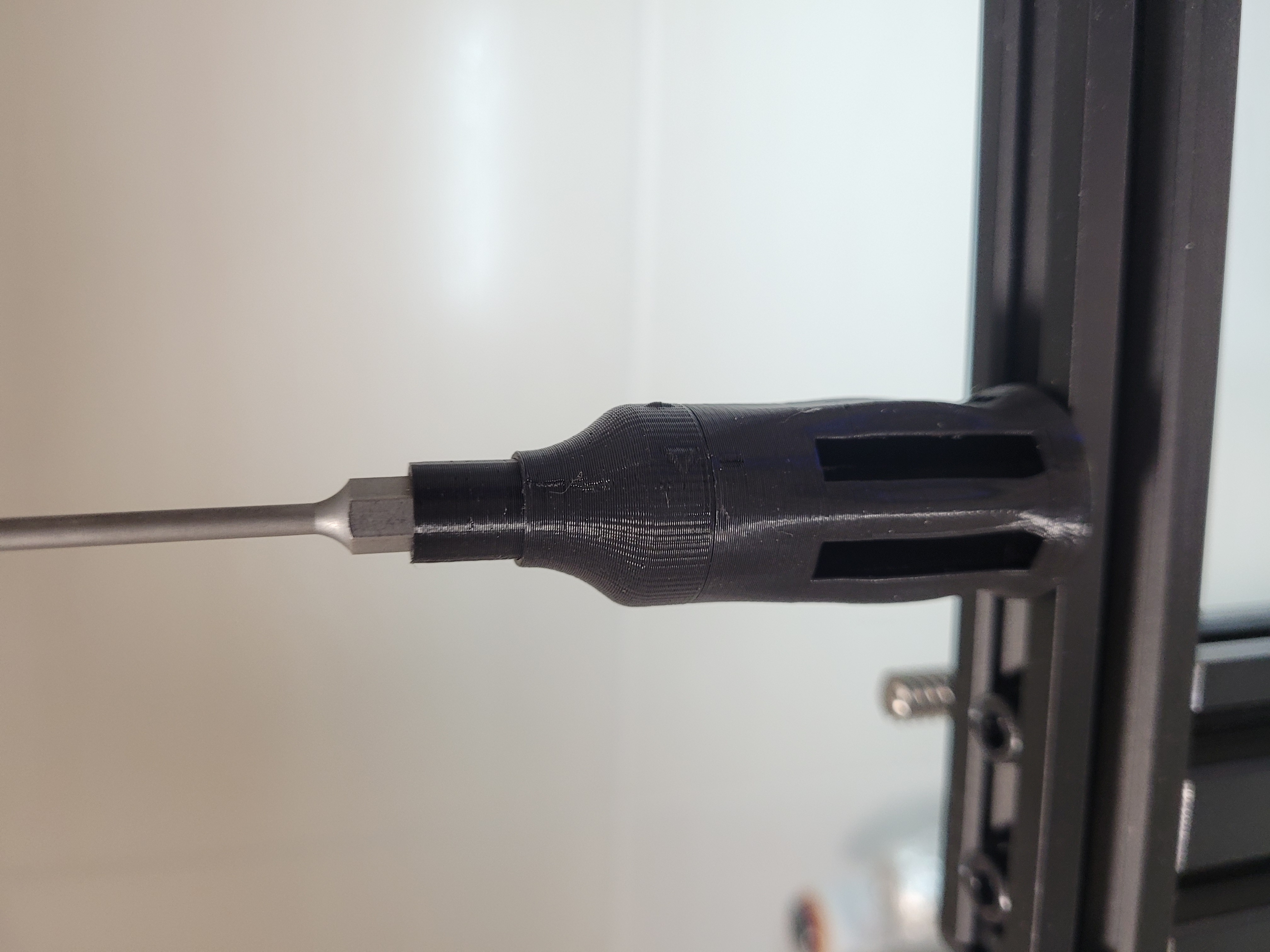 6mm Reversible Ratcheting Screwdriver Longer Shaft With Lock 3D model thumbnail