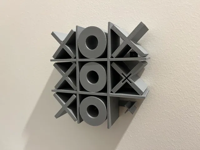 Tic Tac Toe Toilet Paper Holder