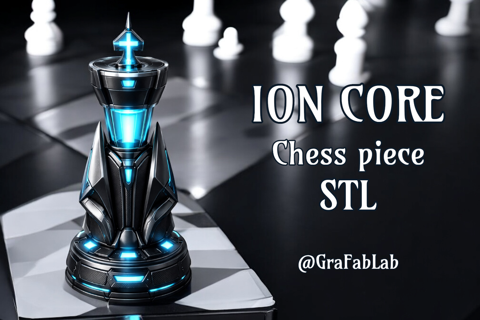 ION CORE "King" - chess piece