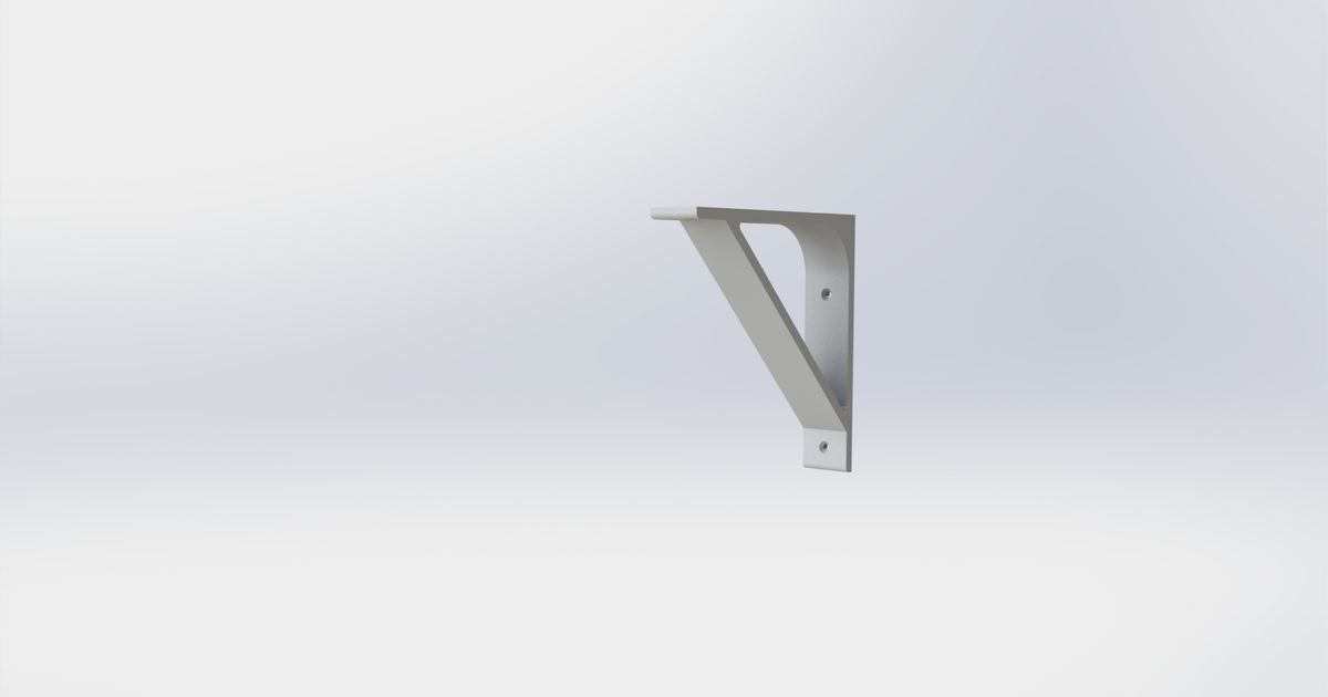 Wall / Shelf bracket by Firefly Download free STL model