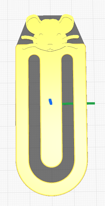 Miniatura 4 do modelo 3D Mouse Bookmark