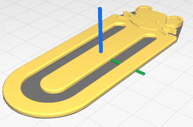 Miniatura 3 do modelo 3D Mouse Bookmark