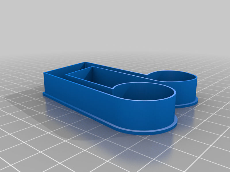 Miniatura 4 do modelo 3D Eight Note Cookie Cutter