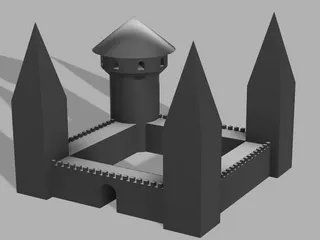 Castle by T-Models | Download free STL model | Printables.com