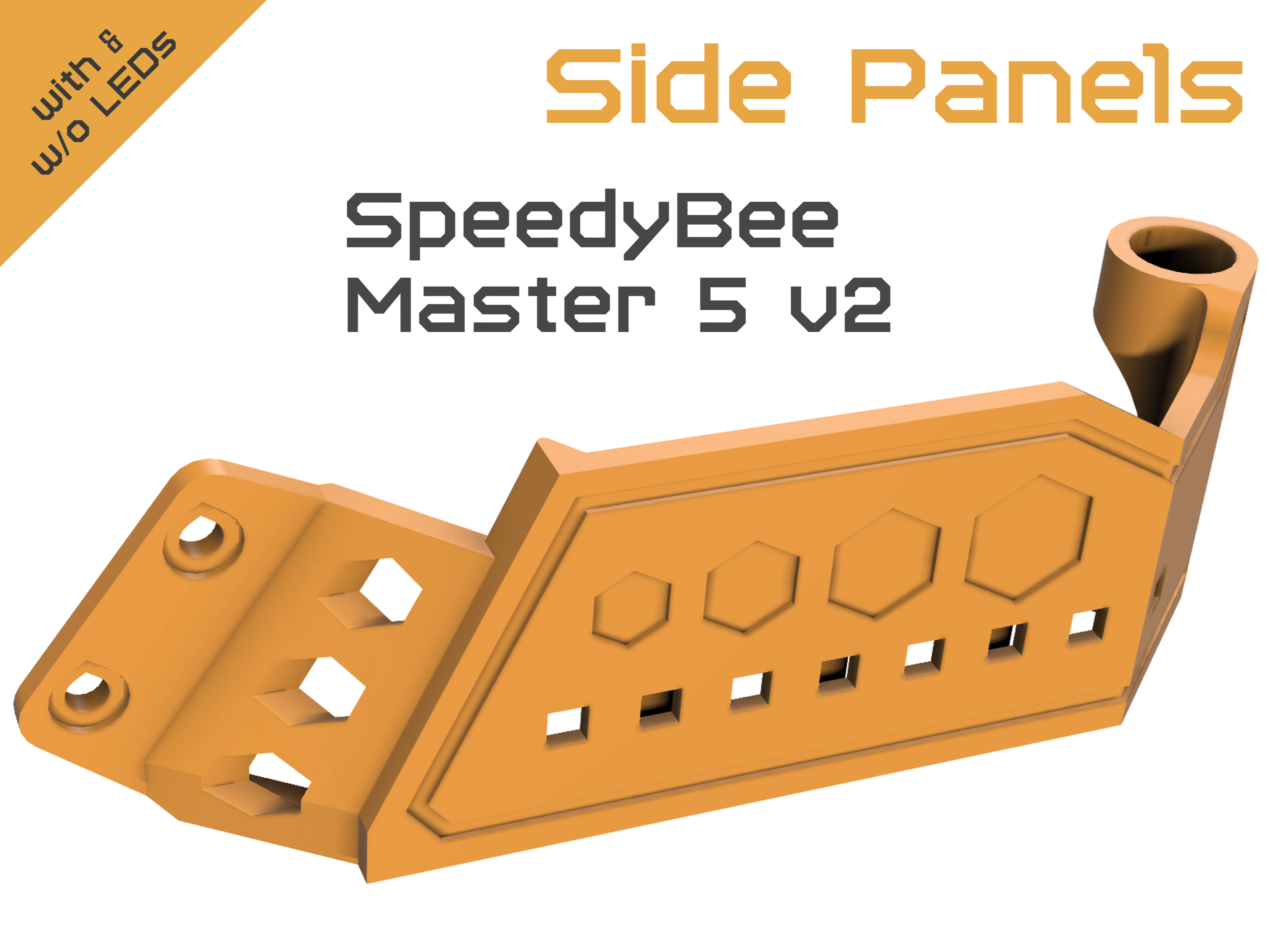 SpeedyBee Maser 5 v2 - Side Panel - LED compatible