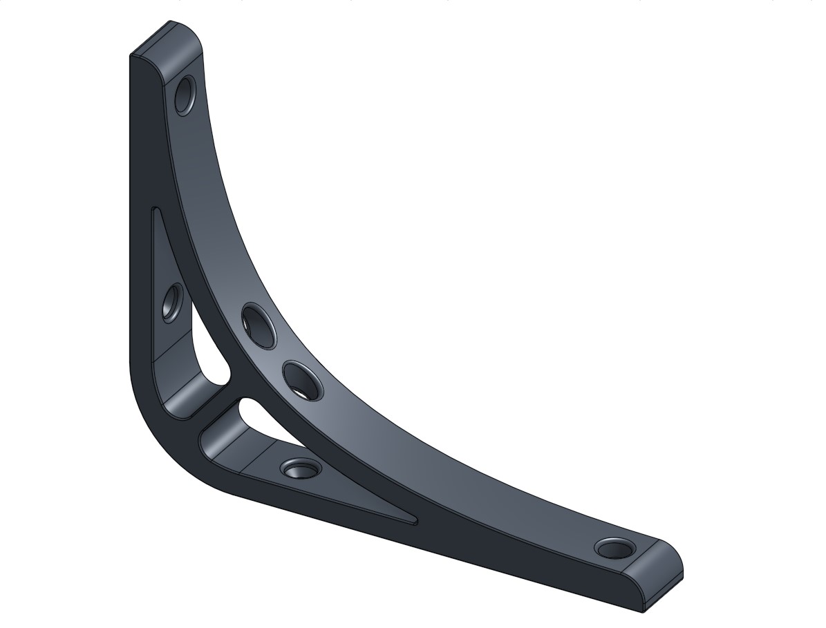 Simple Desk Bracket