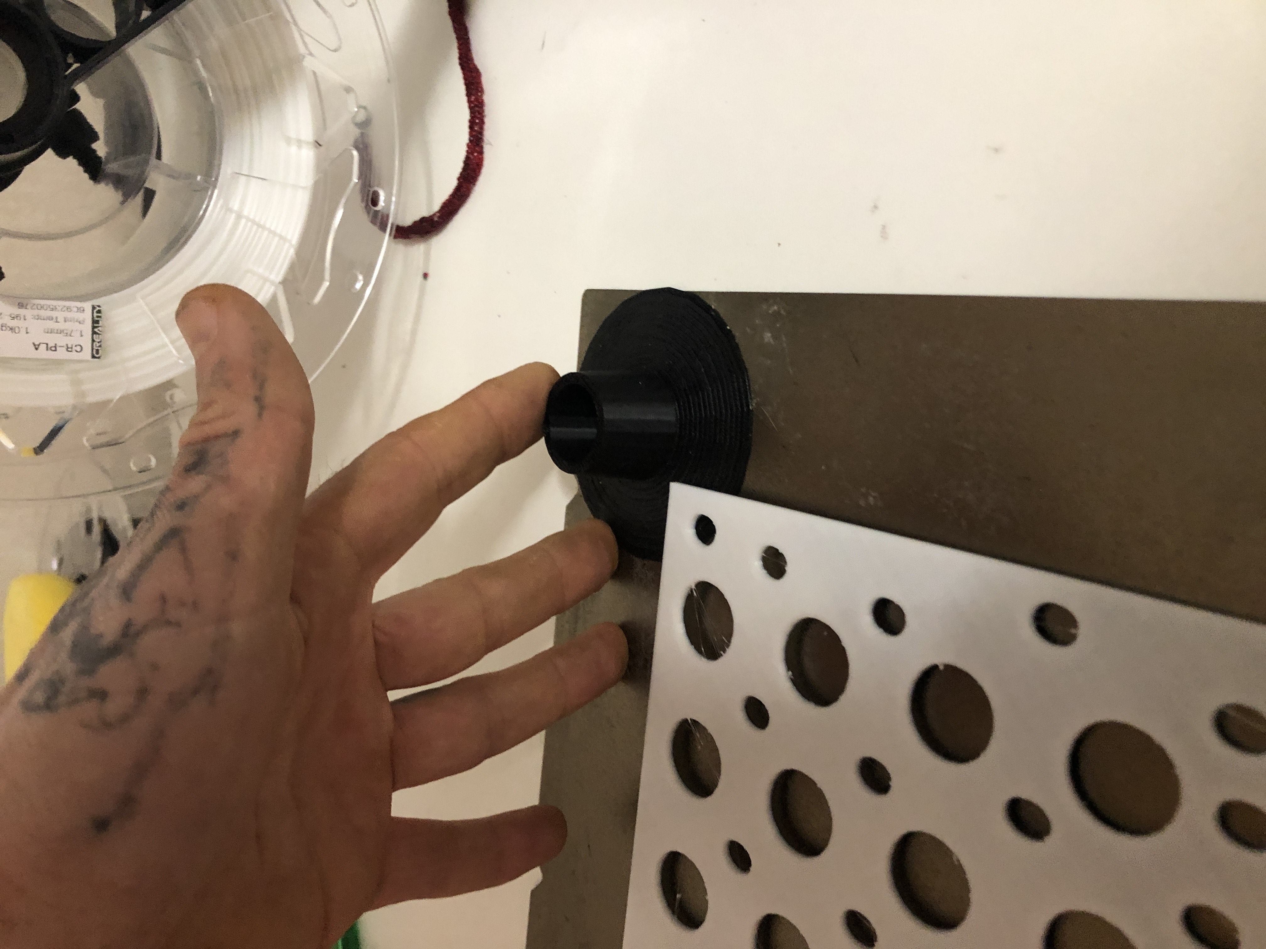 Thin layers scraper